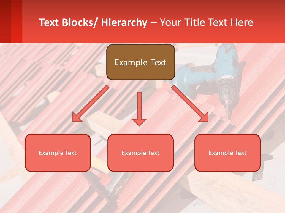 Red Assembly Clay PowerPoint Template