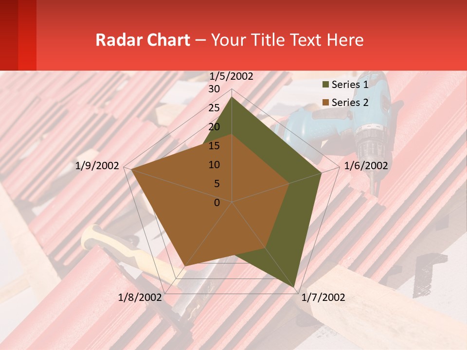 Red Assembly Clay PowerPoint Template