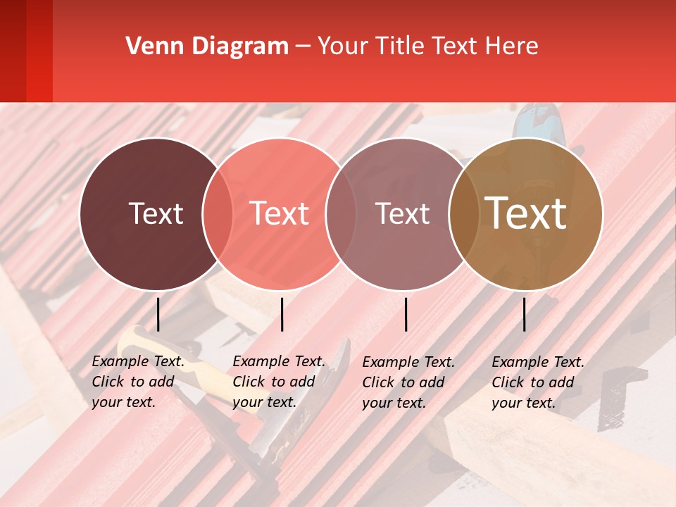 Red Assembly Clay PowerPoint Template