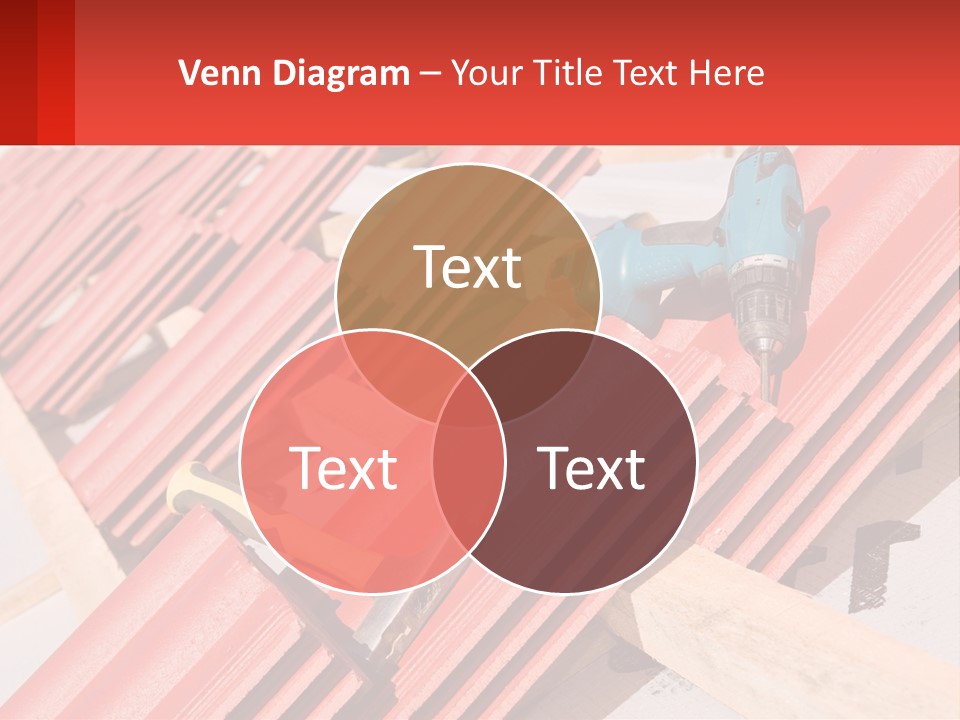 Red Assembly Clay PowerPoint Template