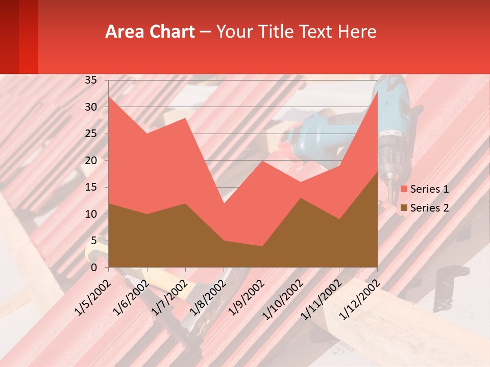 Red Assembly Clay PowerPoint Template