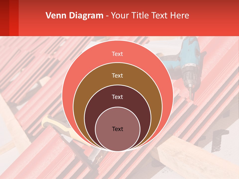 Red Assembly Clay PowerPoint Template