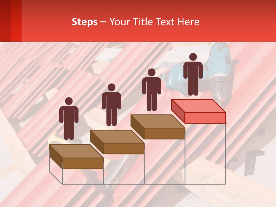 Red Assembly Clay PowerPoint Template