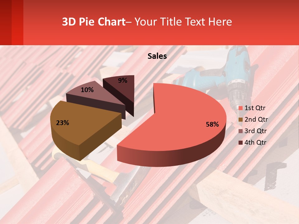 Red Assembly Clay PowerPoint Template