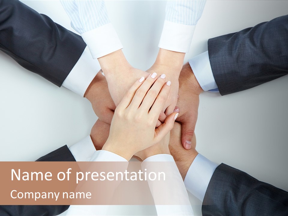 Companionship Achievement Team PowerPoint Template