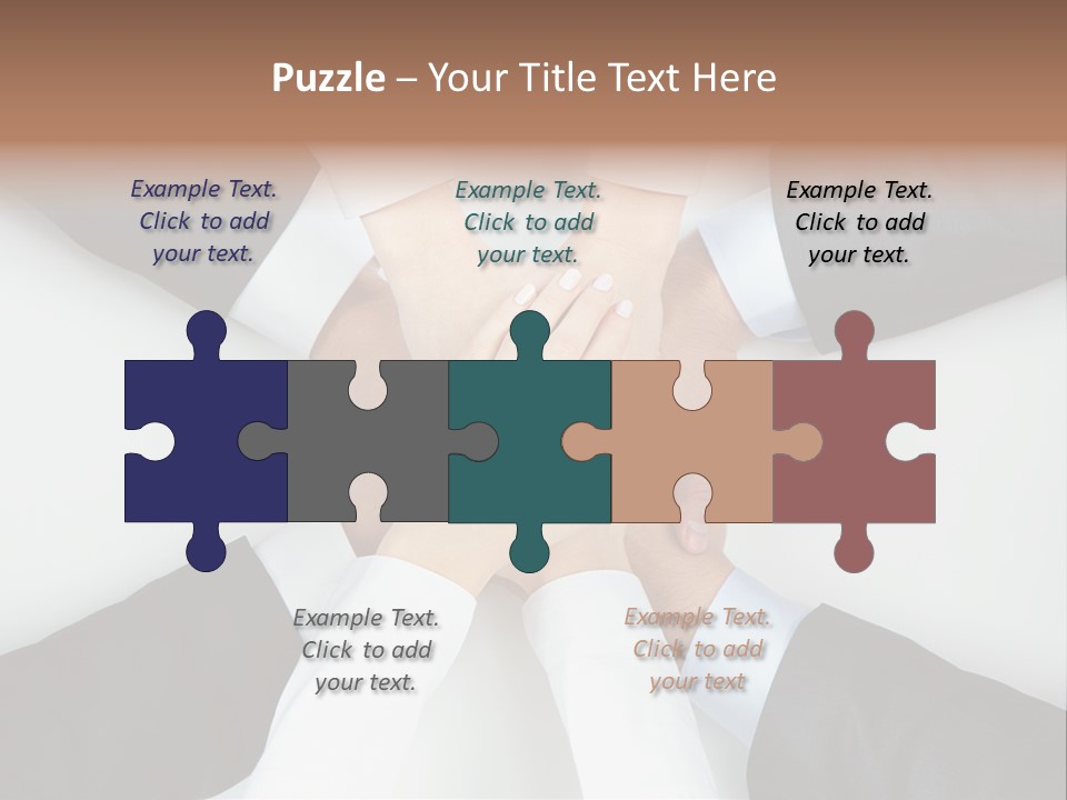 Companionship Achievement Team PowerPoint Template