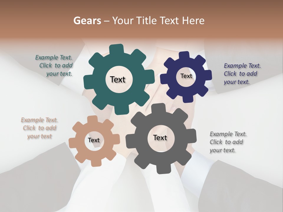 Companionship Achievement Team PowerPoint Template