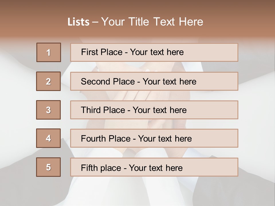 Companionship Achievement Team PowerPoint Template