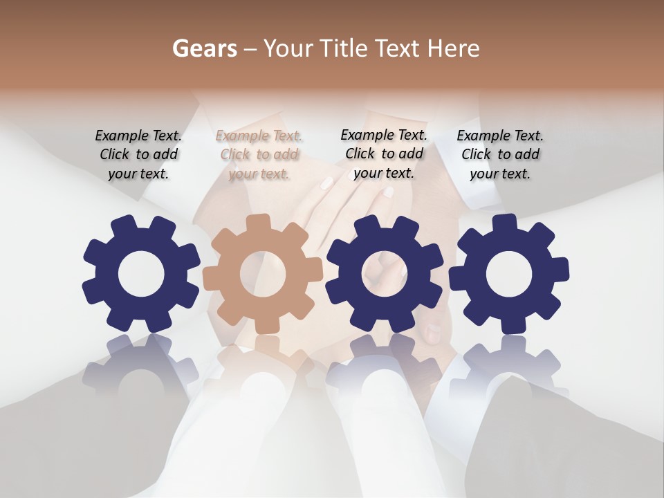 Companionship Achievement Team PowerPoint Template