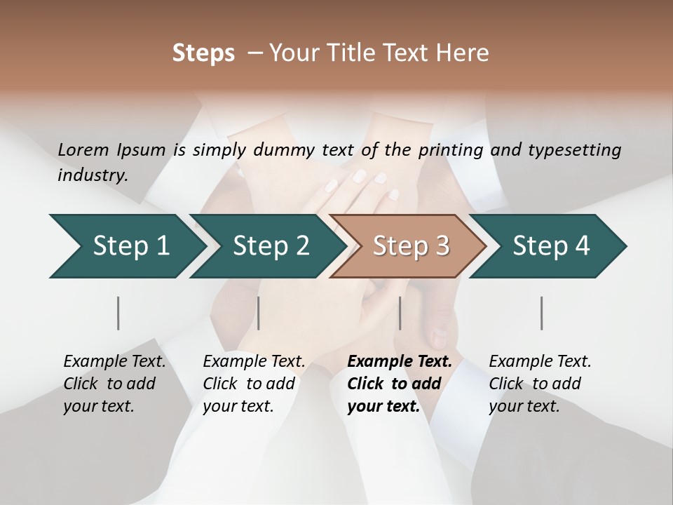 Companionship Achievement Team PowerPoint Template