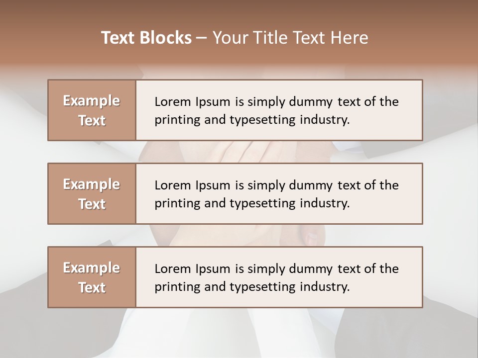 Companionship Achievement Team PowerPoint Template