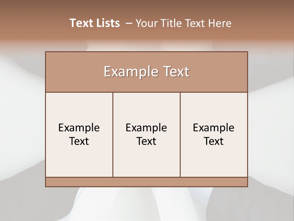 Companionship Achievement Team PowerPoint Template