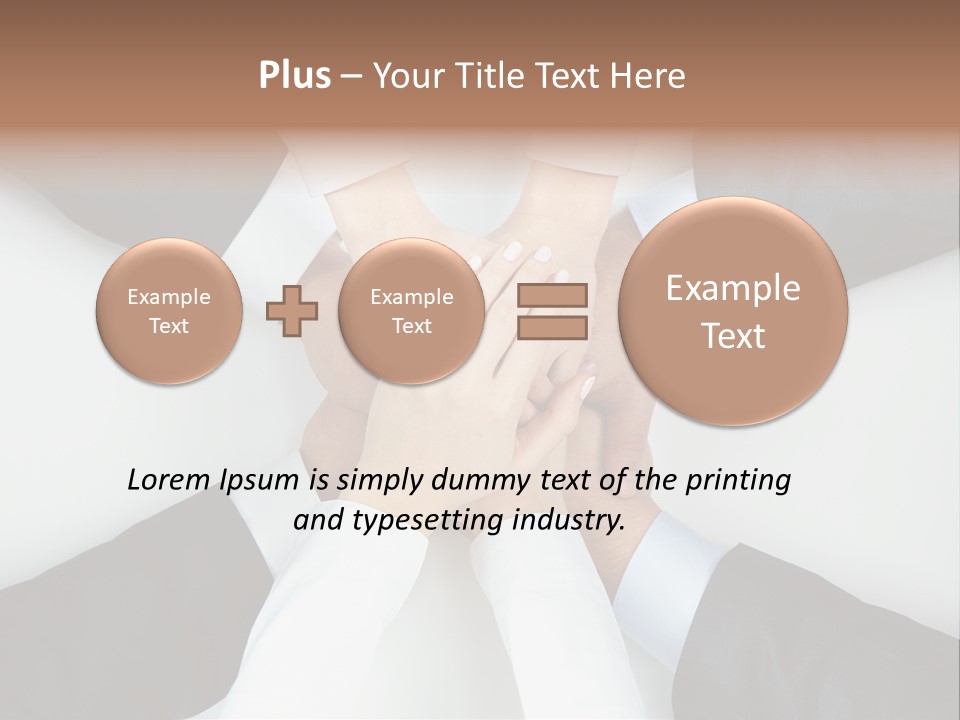 Companionship Achievement Team PowerPoint Template