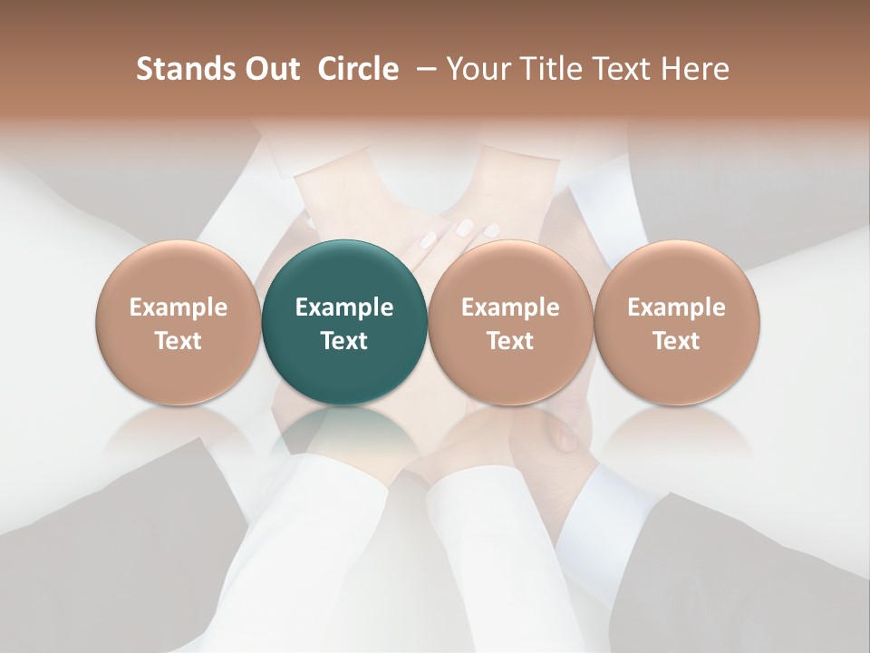 Companionship Achievement Team PowerPoint Template