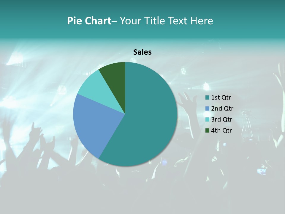 Fan Audience Techno PowerPoint Template