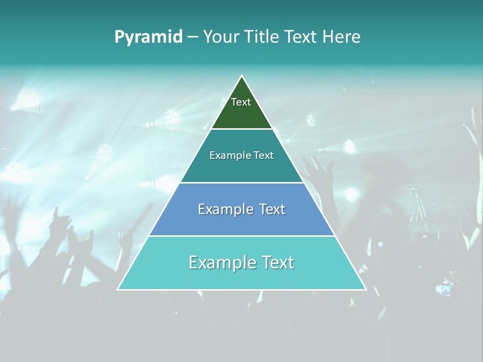 Fan Audience Techno PowerPoint Template