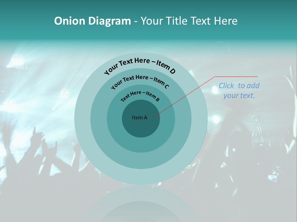 Fan Audience Techno PowerPoint Template