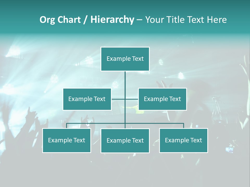 Fan Audience Techno PowerPoint Template
