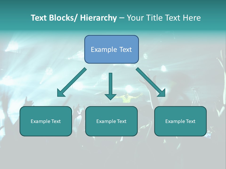 Fan Audience Techno PowerPoint Template