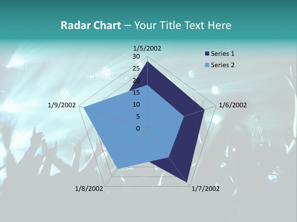 Fan Audience Techno PowerPoint Template
