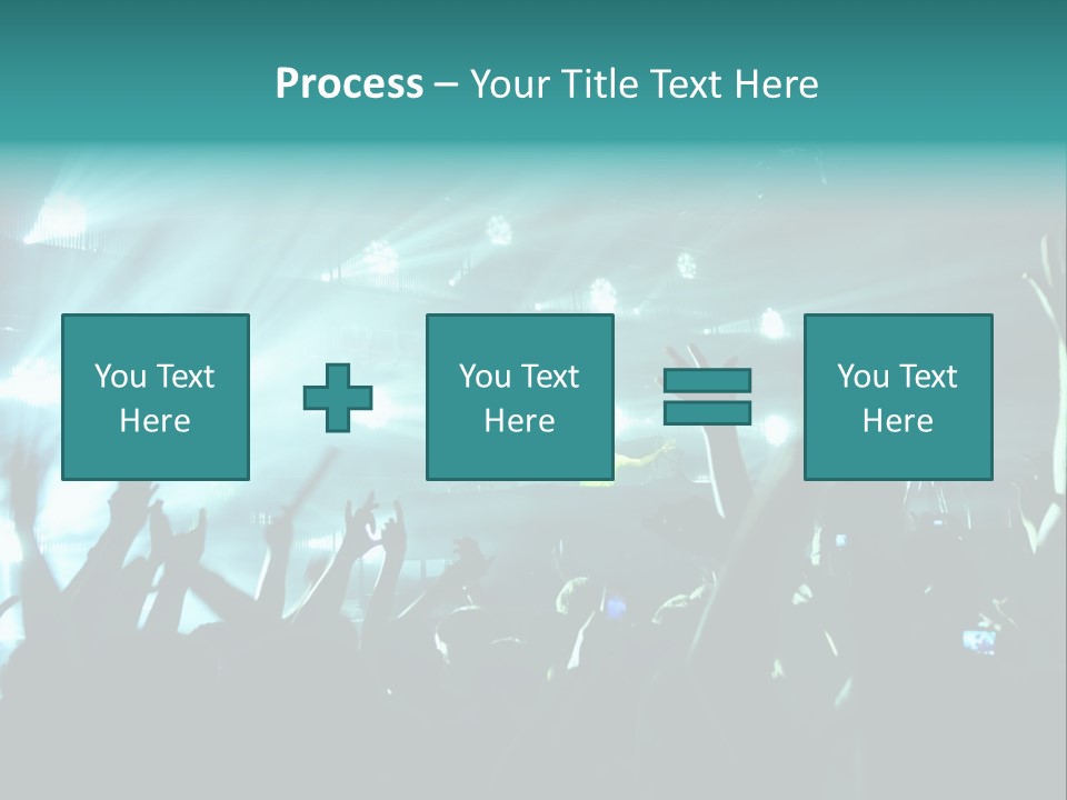 Fan Audience Techno PowerPoint Template