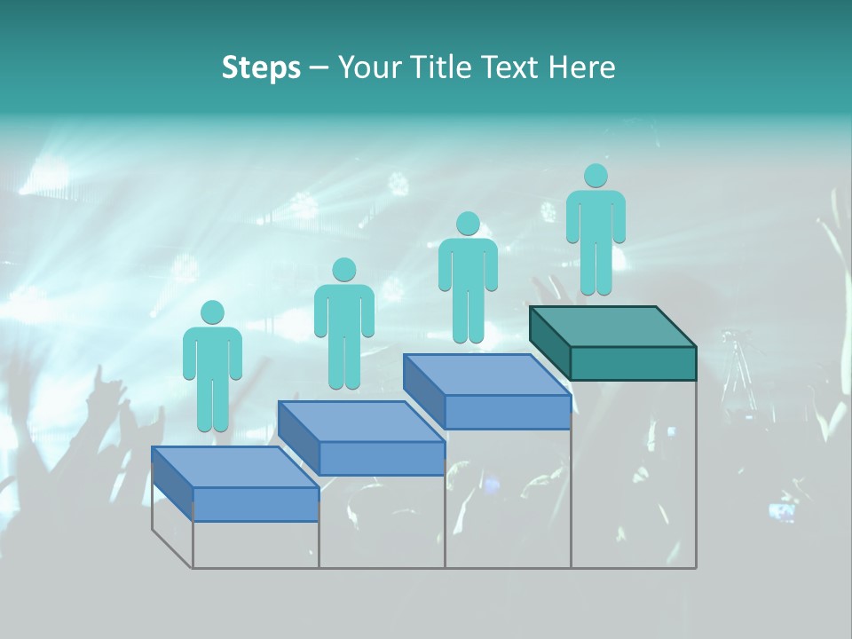 Fan Audience Techno PowerPoint Template