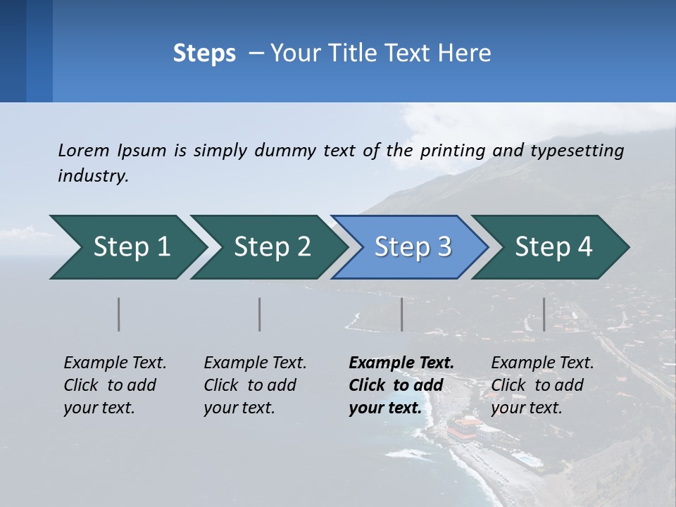 Sky Italy View PowerPoint Template