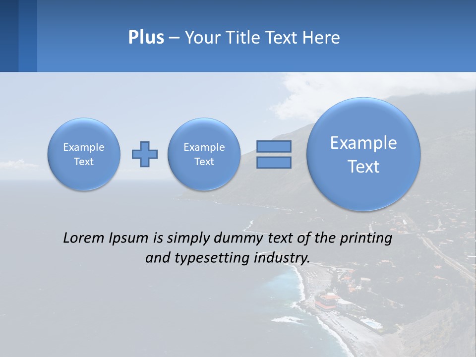 Sky Italy View PowerPoint Template