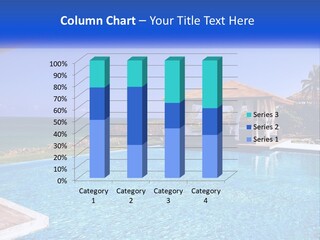 Pool Relaxation Cloud PowerPoint Template
