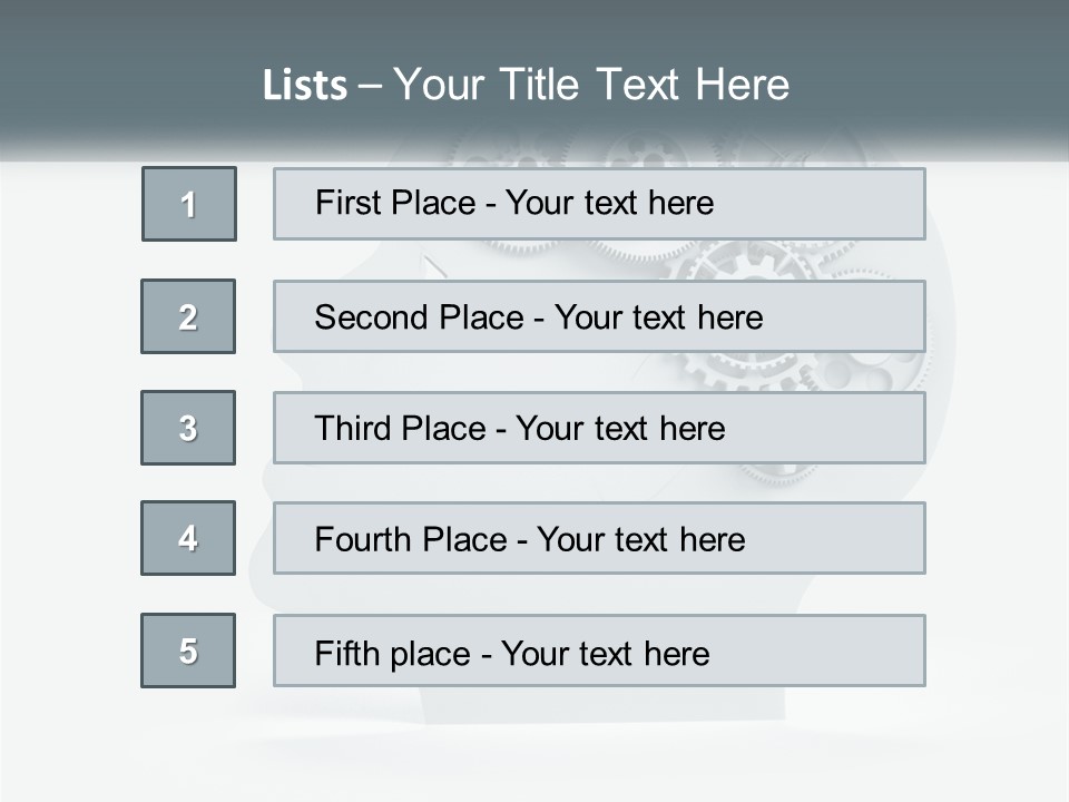 Machine Sign Anatomy PowerPoint Template