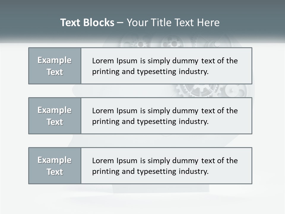 Machine Sign Anatomy PowerPoint Template