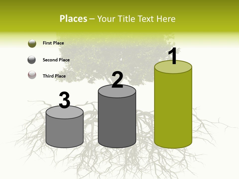 Power Summer Root PowerPoint Template