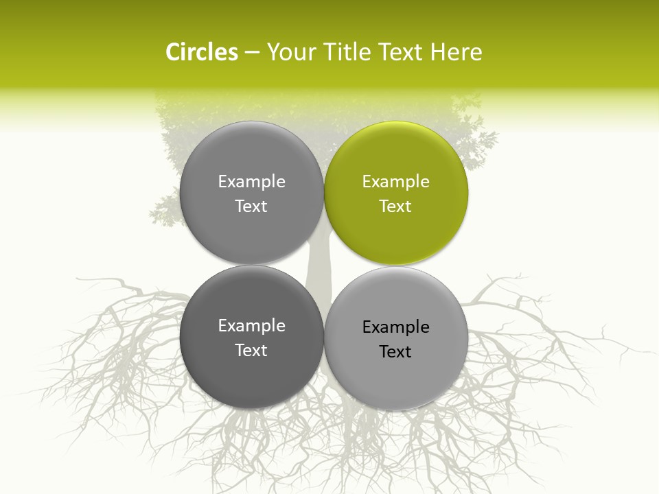 Power Summer Root PowerPoint Template