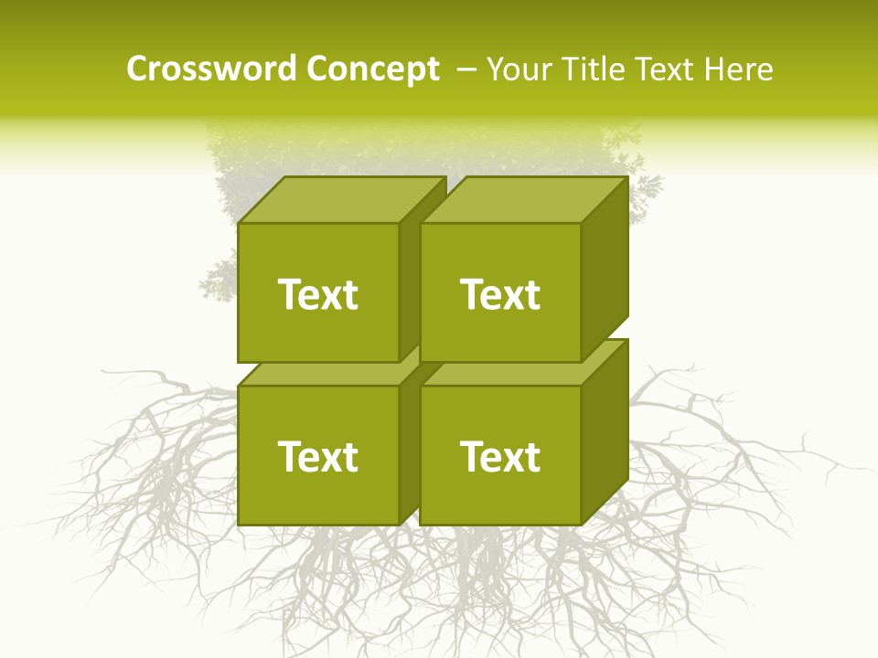 Power Summer Root PowerPoint Template