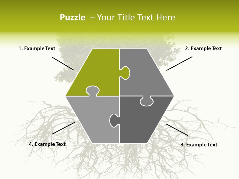 Power Summer Root PowerPoint Template