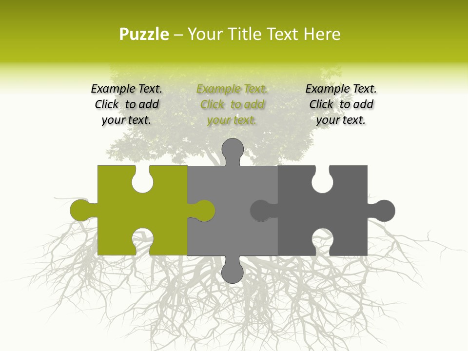 Power Summer Root PowerPoint Template