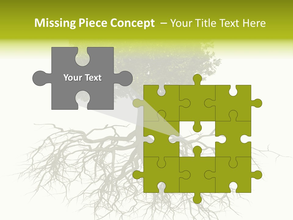 Power Summer Root PowerPoint Template