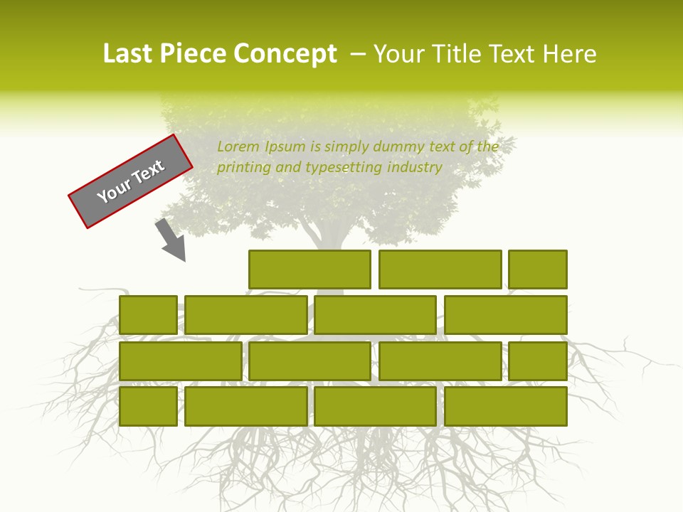 Power Summer Root PowerPoint Template