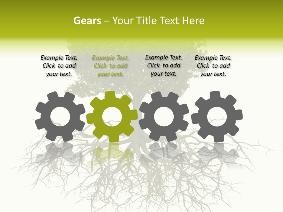 Power Summer Root PowerPoint Template