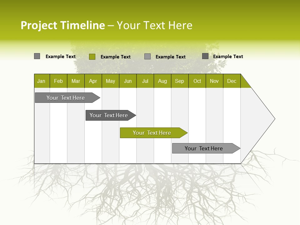 Power Summer Root PowerPoint Template