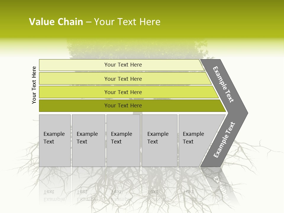 Power Summer Root PowerPoint Template