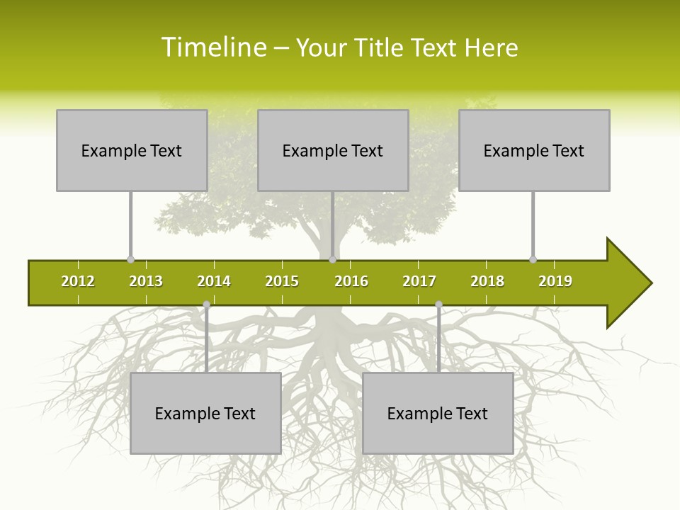 Power Summer Root PowerPoint Template