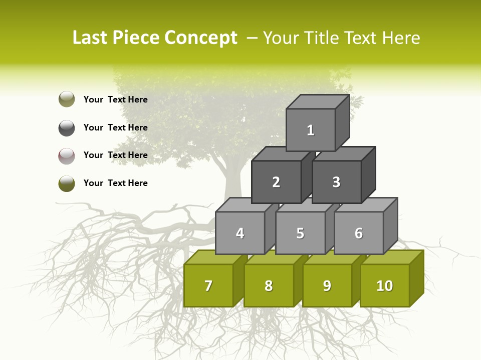 Power Summer Root PowerPoint Template