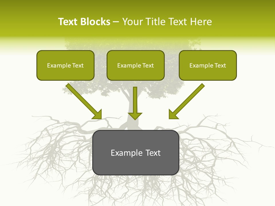 Power Summer Root PowerPoint Template