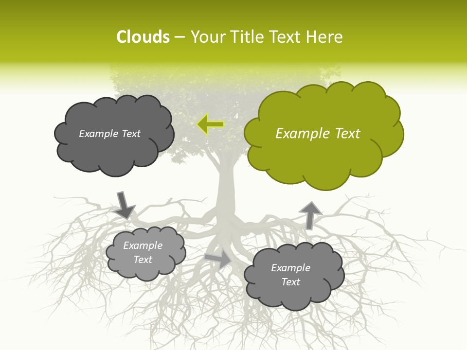 Power Summer Root PowerPoint Template