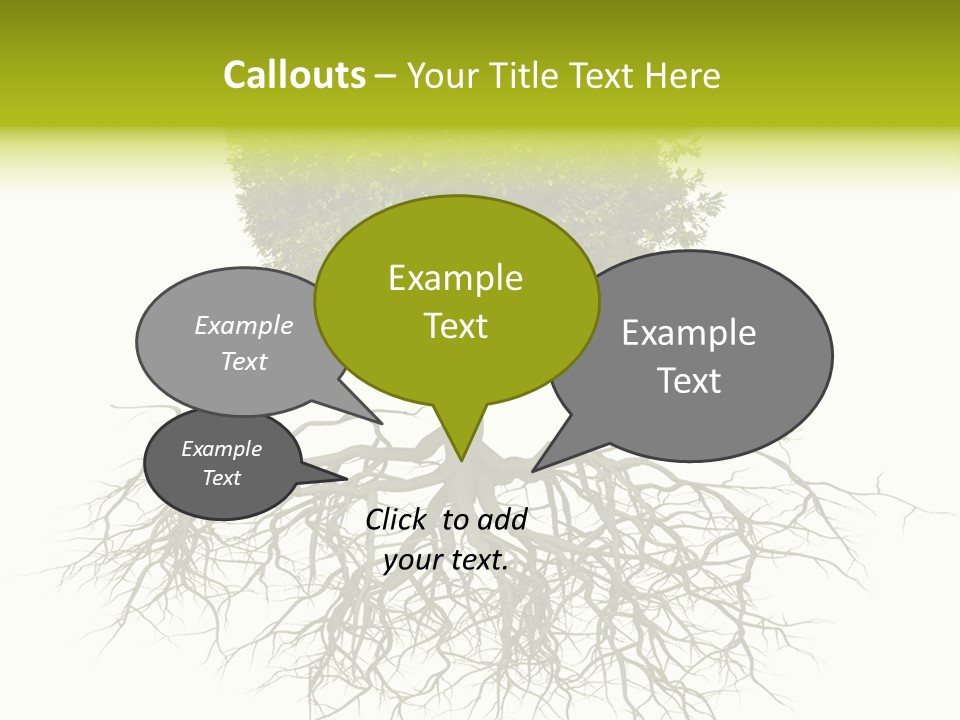 Power Summer Root PowerPoint Template
