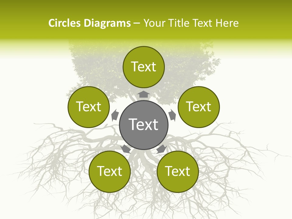 Power Summer Root PowerPoint Template