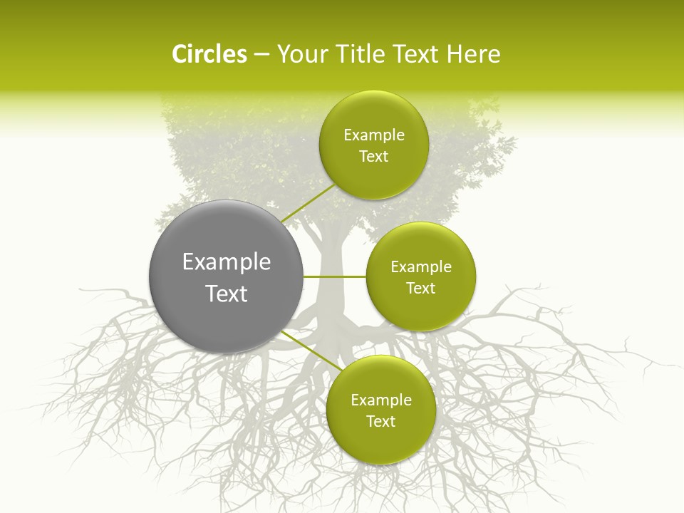 Power Summer Root PowerPoint Template