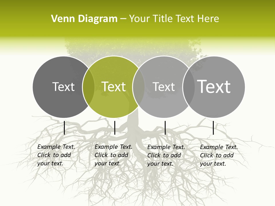Power Summer Root PowerPoint Template