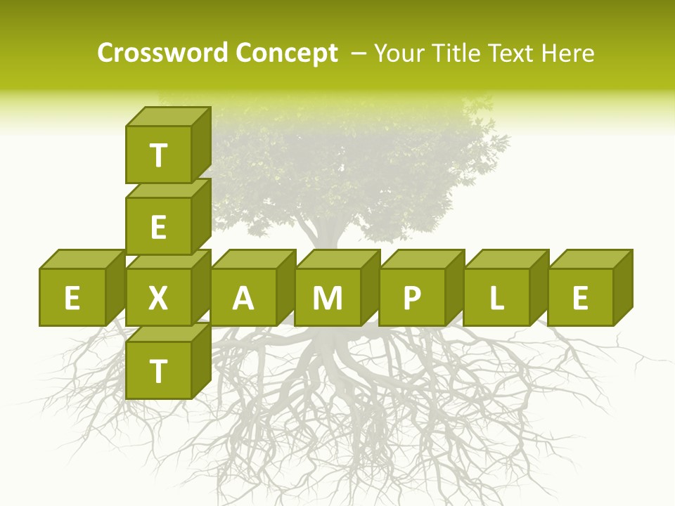 Power Summer Root PowerPoint Template